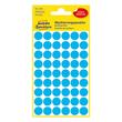 Kép 1/6 - Etikett AVERY 3142 jelölőpont 12mm kék 270 db/csomag