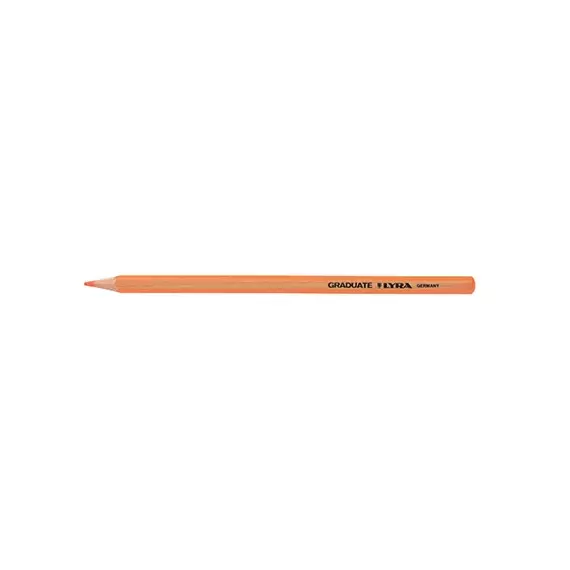 Színes ceruza LYRA Graduate hatszögletű sötét narancssárga