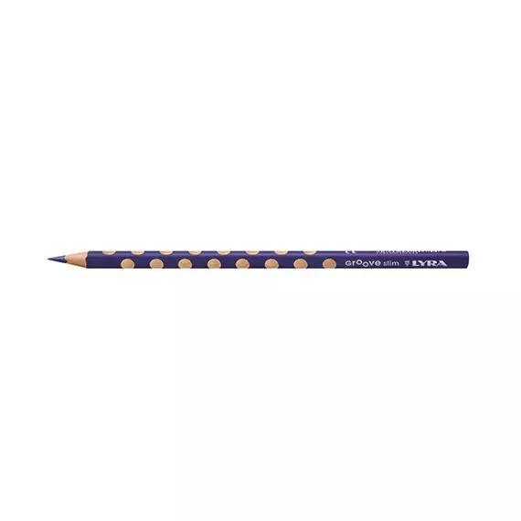 Színes ceruza LYRA Groove Slim háromszögletű vékony sötétkék