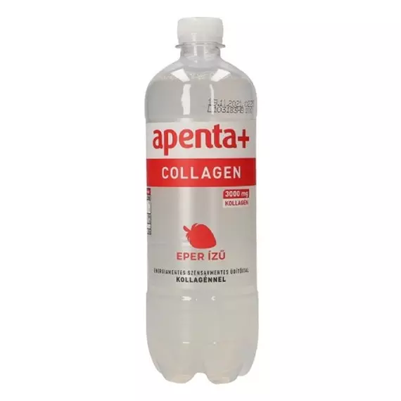 Ásványvíz szénsavmentes APENTA+ Collagen eper ízű 0,75L