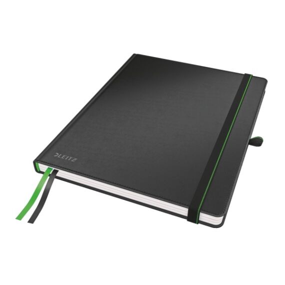 Jegyzetfüzet LEITZ Complete ipad 80 lapos kockás fekete